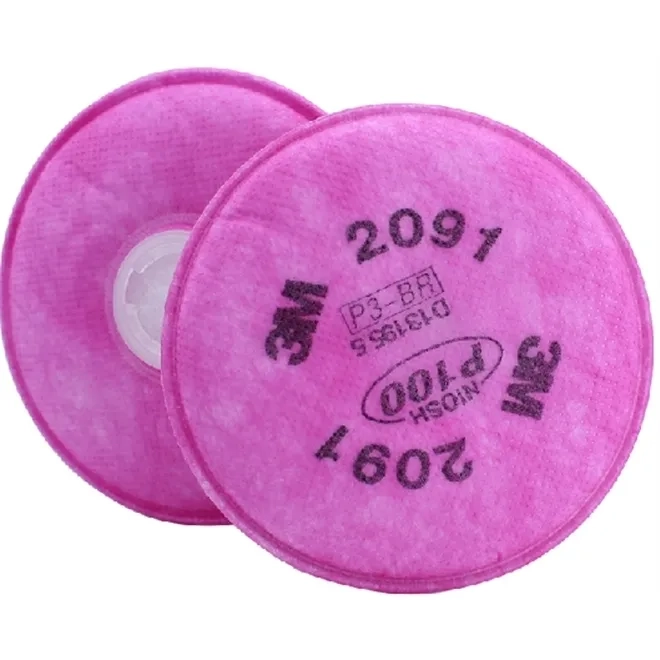 Filtro Mecânico 2091 3M  Para Particulados Altamente Tóxicos