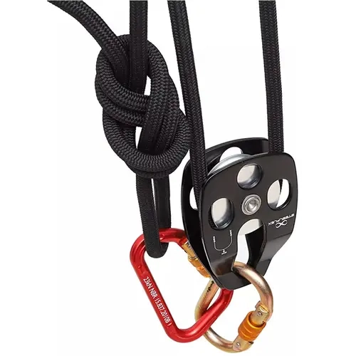 Polia Simples Unilateral Steelflex STF-RD0981 para Trabalhos em Altura