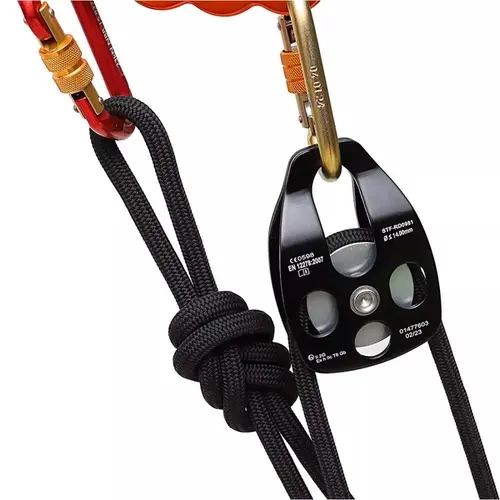 Polia Simples Unilateral Steelflex STF-RD0981 para Trabalhos em Altura