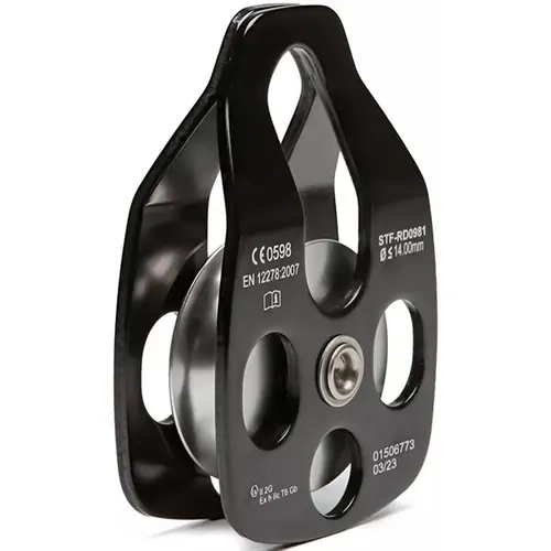 Polia Simples Unilateral Steelflex STF-RD0981 para Trabalhos em Altura