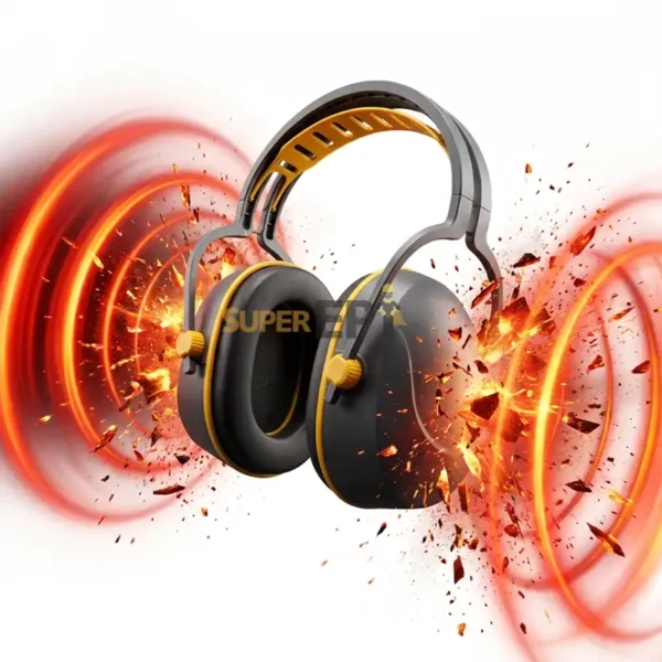 Abafador Auditivo Libus L-340 Tipo Concha 21Db Com Regulagem CA 35721