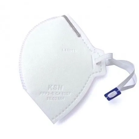 Máscara Hospitalar N95 PFF2 Branca KSN 10.02 MH