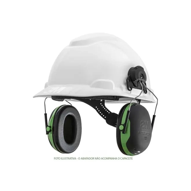Abafador 3M Peltor X1P3E Para Acoplar Ao Capacete CA 32844
