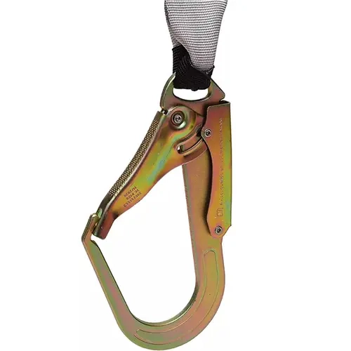 Talabarte em Y Steelflex STF-CQTL0235 – Dupla Proteção para Trabalho em Altura com Absorvedor de Energia