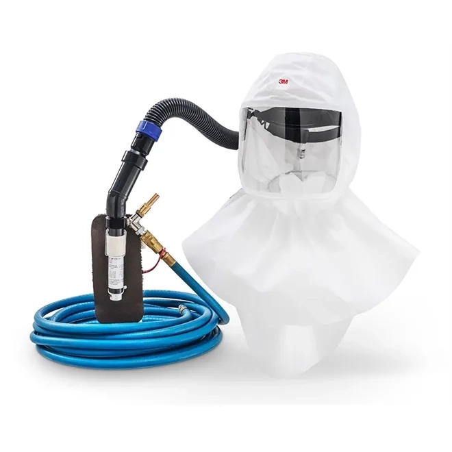 Kit 3m Ar Comprimido V-100-BR + Mangueira + Traquéia e Capuz