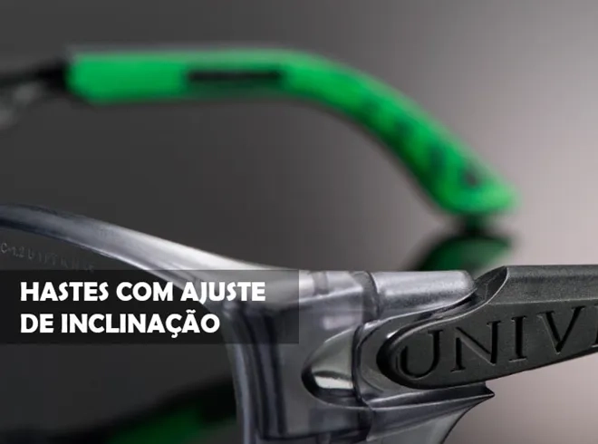 Óculos Univet 5X9 Tamanho Grande Permite Lentes de Grau CA 38095