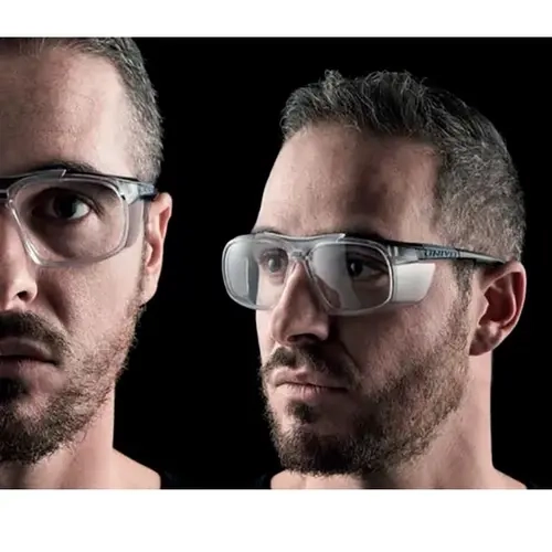 Óculos Univet 555 Design Arrojado Permite Lentes de Grau CA 39904