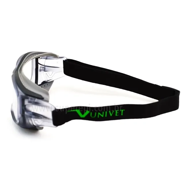 Óculos Univet 5X9E Com Elástico Permite Lentes de Grau CA 37807