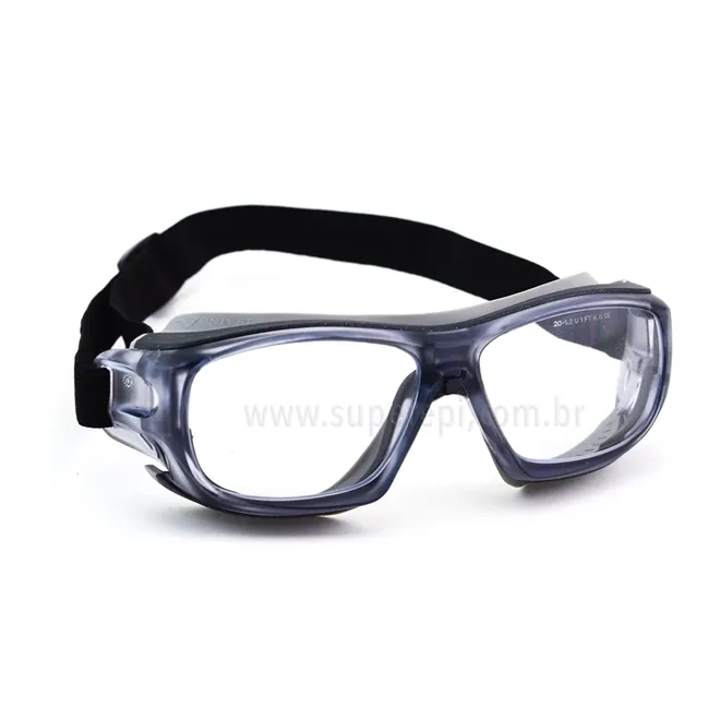 Óculos Univet 5X9E Com Elástico Permite Lentes de Grau CA 37807