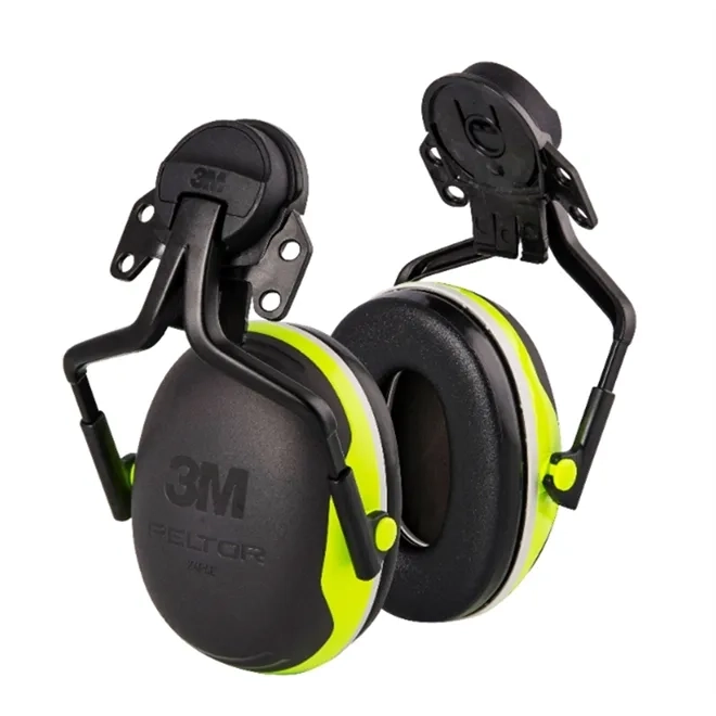 Capacete 3M H700 Ajuste Fácil Acoplado com Abafador Peltor X4P5E Dielétrico