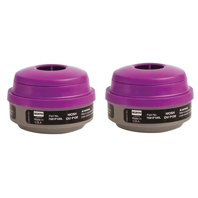 Cartucho Combinado Vapor Orgânico + P3 Honeywell 7581P100L