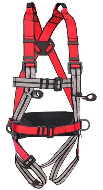 Cinturão Paraquedista  Dielétrico Eletricista Steelflex 4 Pontos STF-CQCT4391 CA 35125