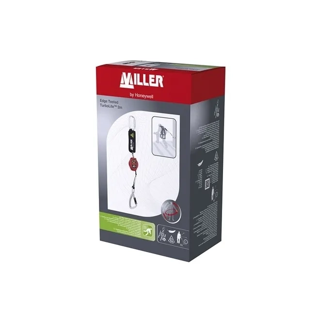 Trava-Quedas Auto-retrátil Honeywell Miller TurboLite Edge 2 Metros