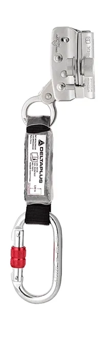 Trava Queda Para Corda 12mm Em Aço Inox Com Extensor ABS Delta Plus WPSCOR414A