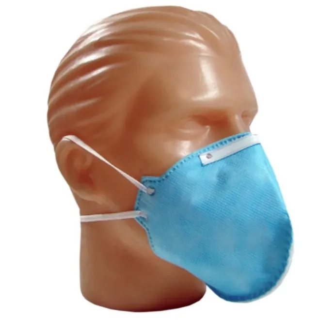 Máscara Hospitalar N95 Descarpack PFF2 Azul Proteção Vírus e Bactérias Azul CA 13211