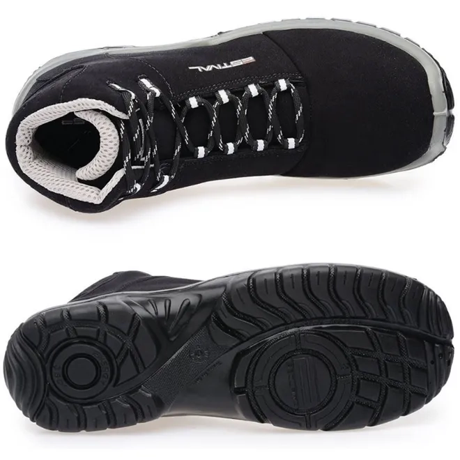Bota De Segurança Estival Energy EN10071S2  Preto e Cinza Bico de Pvc CA 44558
