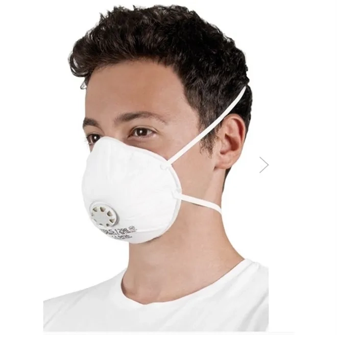 Máscara Respiratória Tipo Concha BLS 122B PFF1 Com Válvula CA 33809