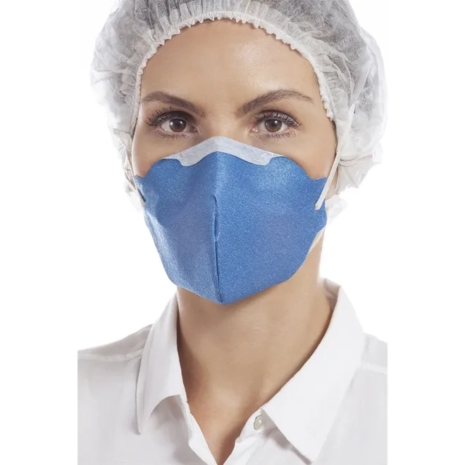 Máscara Cirúrgica Descartável Steelflex Com Clipe Nasal Aprovada Para Filtração Bacteriana