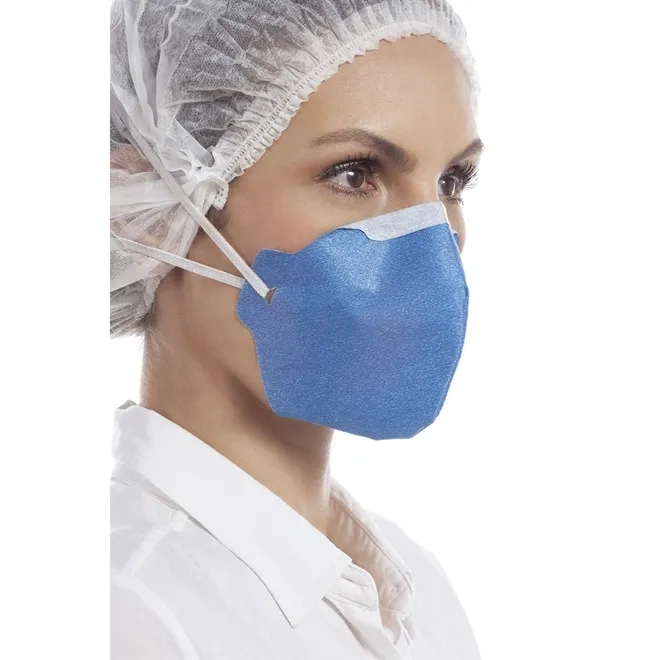 Máscara Cirúrgica Descartável Steelflex Com Clipe Nasal Aprovada Para Filtração Bacteriana