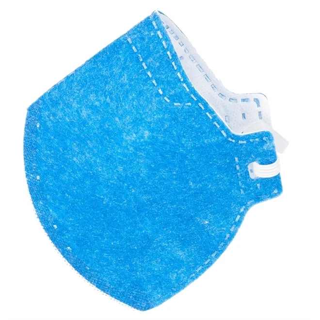 Máscara Respiratória PFF2 Sem Válvula Azul Super Safety CA 44796 Elástico na Orelha