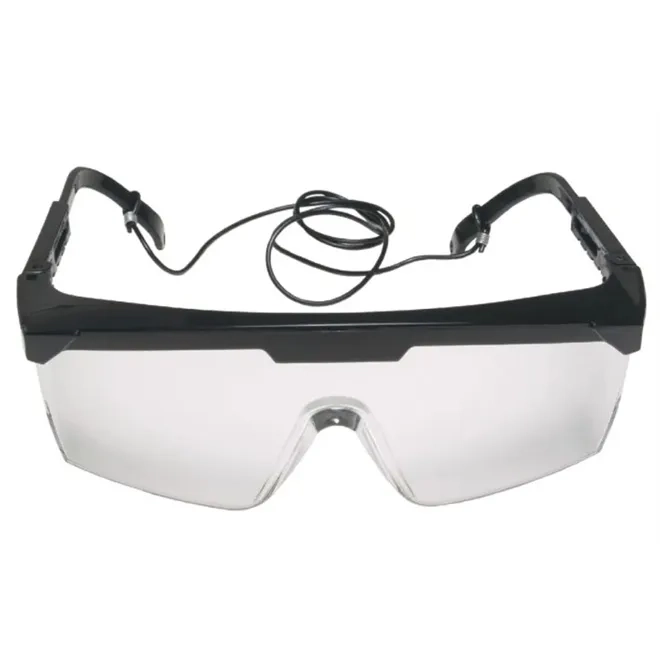 Óculos de Segurança 3M Vision 3000 Proteção UV Lente Incolor e Cordão CA 12572