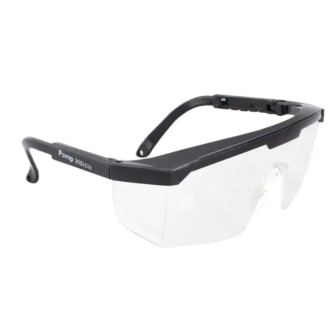 Óculos de Segurança 3M Vision 3000 Proteção UV Lente Incolor e Cordão CA 12572