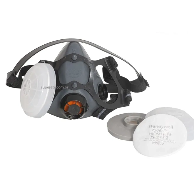 Máscara Honeywell 5500 Com 2 Filtros Inclusos P2 N95 7506n95 + Retentor 750037