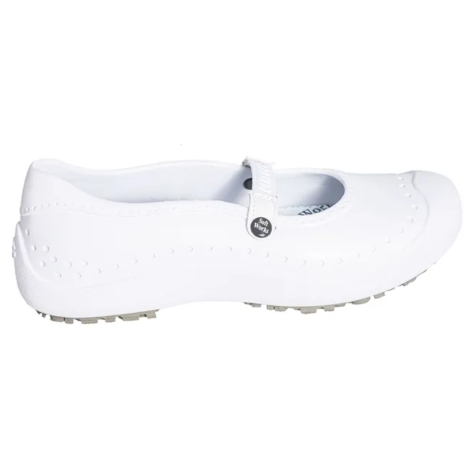 Sapatilha Profissional Antiderrapante Softworks BB51 Branco CA 43784