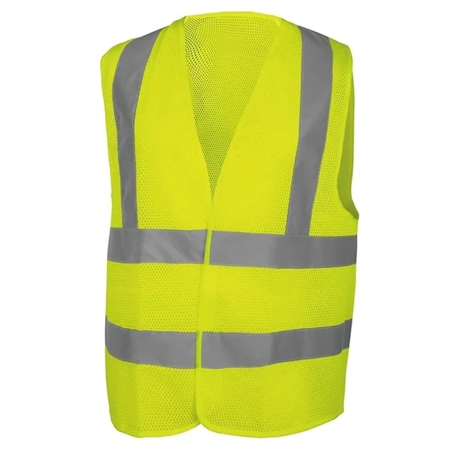 Colete Refletivo Perfurado Amarelo Fluorescente Delta Plus GILM3 Classe 2