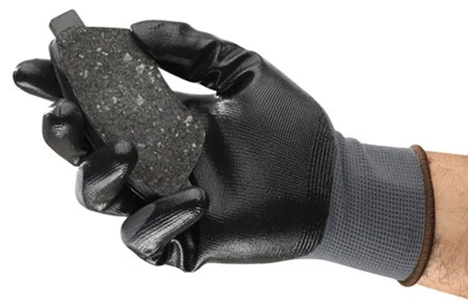 Luva Ansell EDGE 48-128 Nylon e Banho Nitrílico Multiuso, Leve e Confortável CA 38312