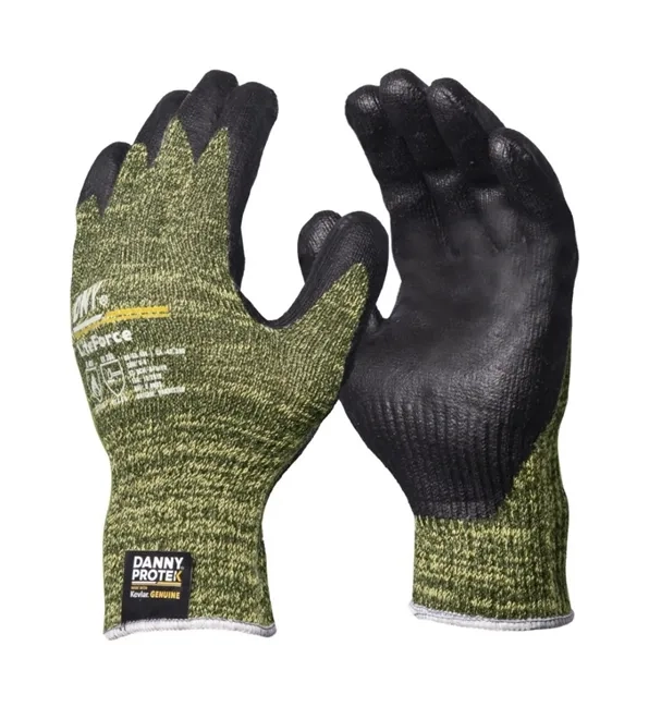 Luva DNY Liteforce Kevlar Fibra de Vidro Fio de Aço e Nitrílico Foam DA-60400 CA 43390