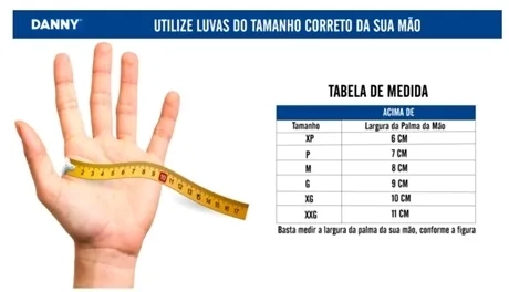 Luva DNY Liteforce Kevlar Fibra de Vidro Fio de Aço e Nitrílico Foam DA-60400 CA 43390