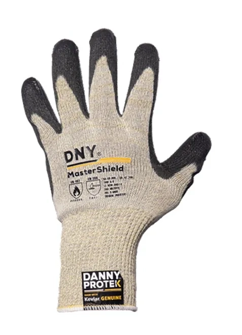 Luva de Kevlar DNY MasterShield Proteção ao Corte, Abrasão e Térmica DA-60000 CA 42749