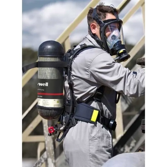 Respirador Autônomo Ar Comprimido Pressão Positiva Kit Completo Honeywell T8000