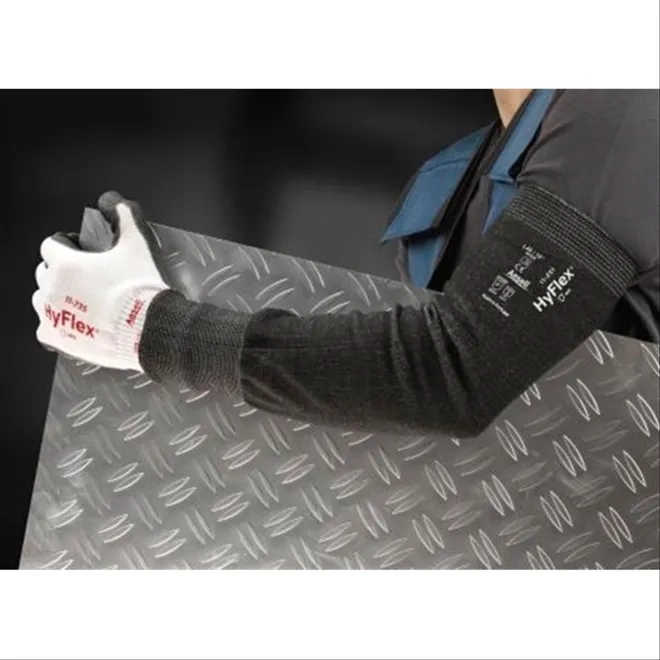 Mangote de Proteção Industrial Ansell Hyflex 11-250 Anticorte Muito Confortável  CA 39957