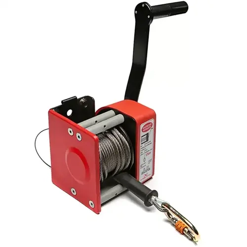 Guincho Manual Steelflex em Cabo de Aço 15 Metros STF GC0481 Para Espaço Confinado