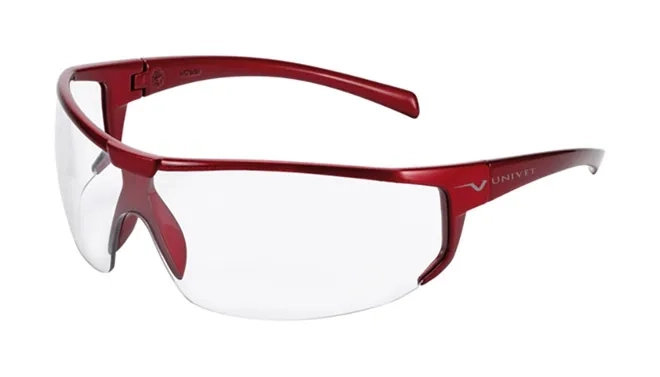 Óculos Univet Italy 5X4 Incolor Para Uso Prolongado UV 400 Antiembaçante Extremo CA 39106