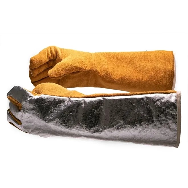 Luva de Proteção Thermfire Benetherm Alta Proteção Térmica 400º Aluminizada Solda e Fundição