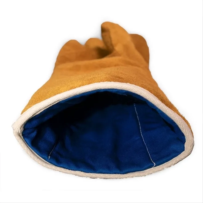 Luva de Proteção Thermfire Benetherm Alta Proteção Térmica 400º Aluminizada Solda e Fundição