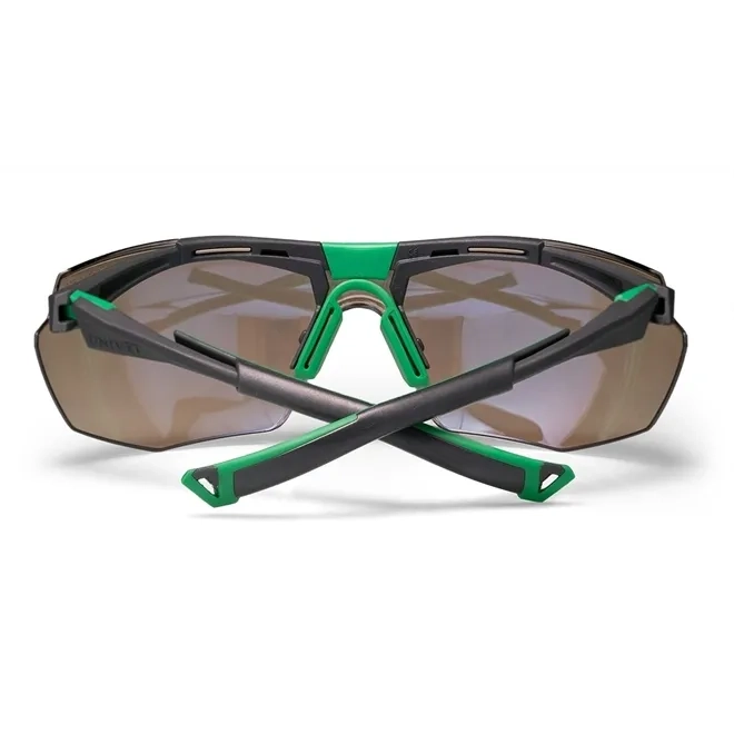 Óculos de Proteção Univet 5X1 Lente In-Out Espelhado UV400 Ponte Nasal Ajustável 5X1.30.00.00