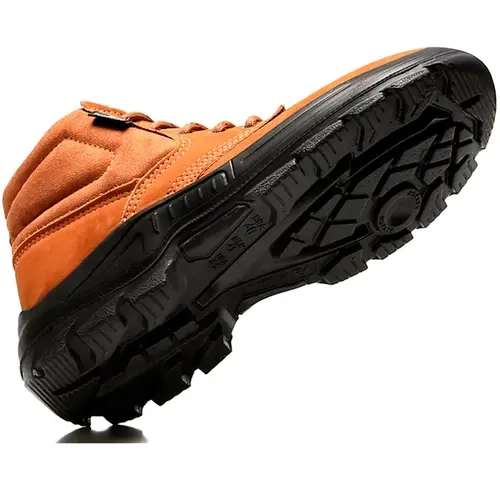 Bota de Segurança Nobuck Fujiwara FHB 4041FHBN4400LG Cor Castor Linha Gold Bico de Pvc CA 43698