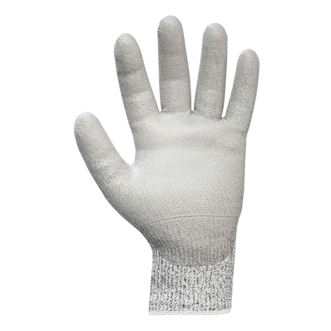 Luva de Proteção Ultra Tech Cut5 Pu Marluvas Anticorte Nível 5 e Banho de Pu na Palma CA 31519