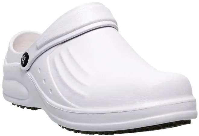 Calçado Soft Works BB61 Babuche Com Palmilha Pu Antibacteriana Branco CA 44319