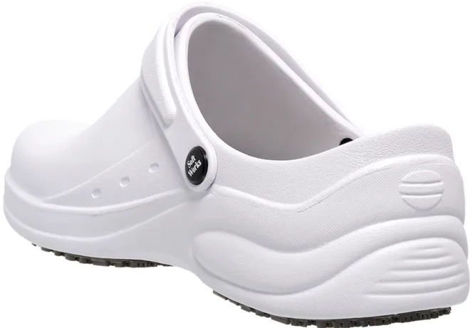 Calçado Soft Works BB61 Babuche Com Palmilha Pu Antibacteriana Branco CA 44319