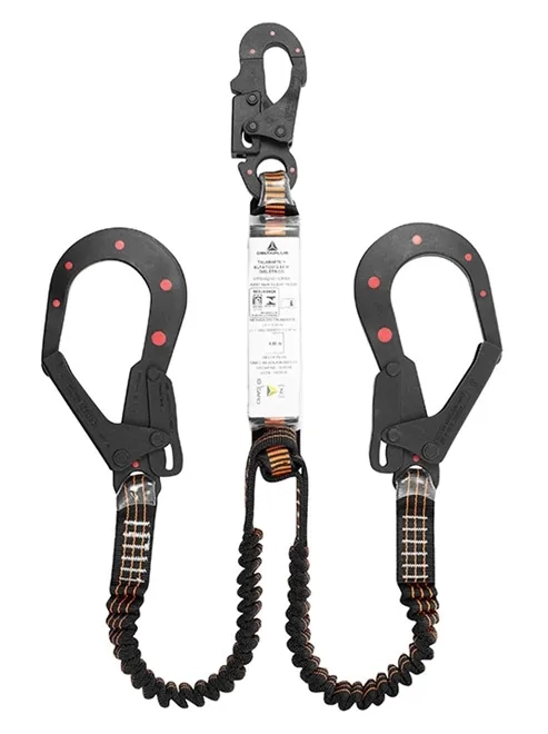 Talabarte Duplo em Y 55mm e Fita Tubular Dielétrico Delta Plus WPSAN245140PRR