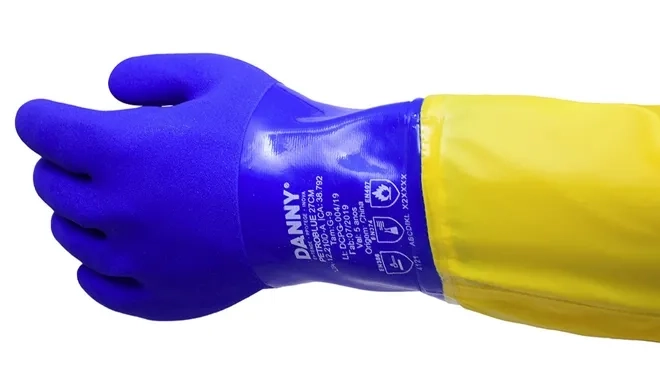 Macacão Impermeável Para Saneamento Com Botas e Luvas em Nylon e Pvc Vértice CA 43617