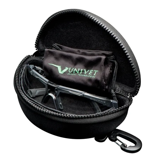 Óculos Militar Univet Kit 5x1 Balístico Zeronoise Esportivo Lente Transparente 5X1B.03.01.00