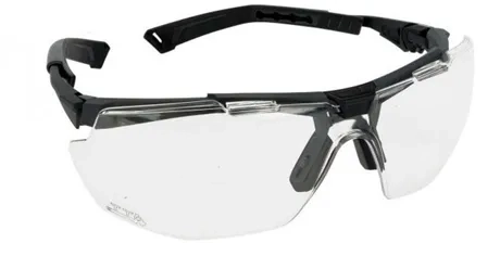 Óculos Militar Univet Kit 5x1 Balístico Zeronoise Esportivo Lente Transparente 5X1B.03.01.00