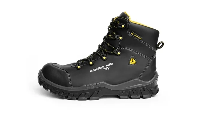 Bota Delta Plus Brasília Sbp Src Resistente à Água, Bico Composite e Antiperfurante CA 49230