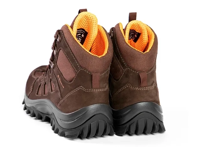 Bota Couro Nobuck Delta Plus Roraima Ob Src Marrom Leve e Resistente a Água